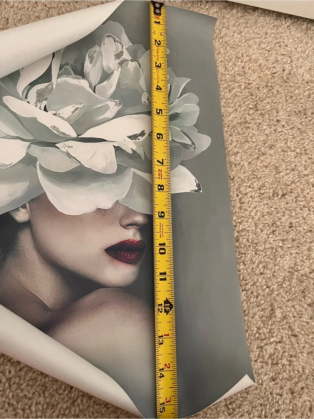 2 Canvas Artist Face Pics - Not Framed
